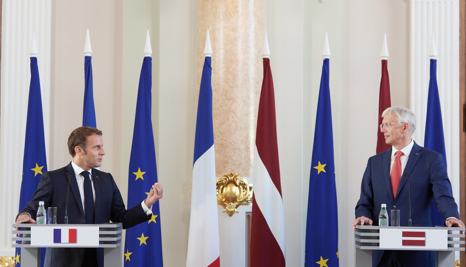 Francijas prezidenta, Latvijas Ministru prezidenta un Lietuvas prezidenta kopīgais paziņojums par demokrātijas aizsardzību