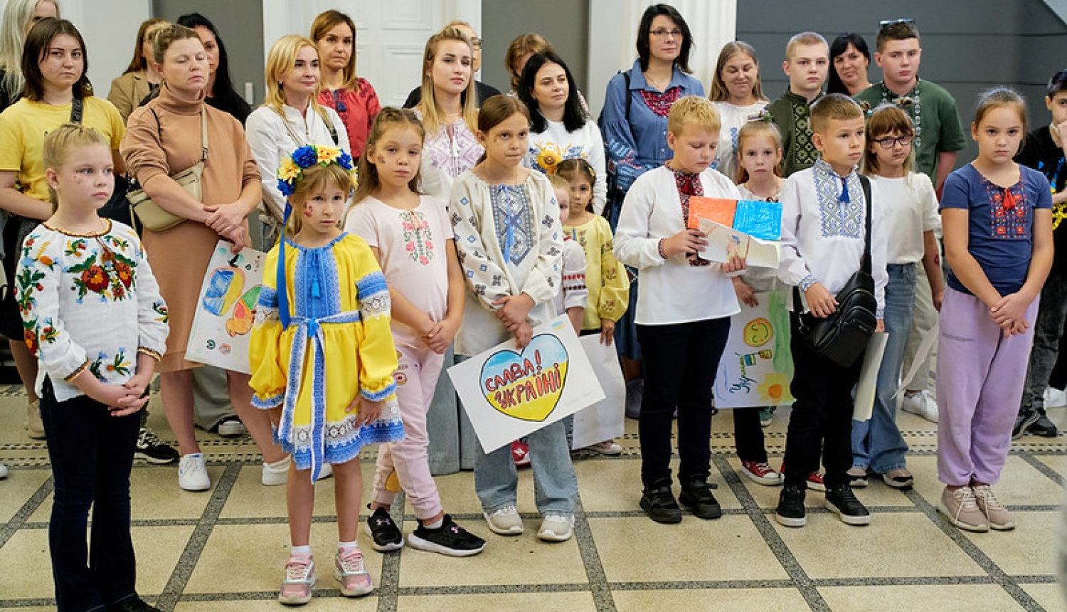 Ukrainas bērni Ministru kabinetā