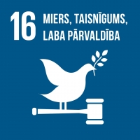 16. Veicināt miermīlīgu un iekļaujošu sabiedrību ilgtspējīgai attīstībai, nodrošināt taisnīgas tiesas pieejamību visiem un izveidot efektīvas, atbildīgas un iekļaujošas institūcijas visos līmeņos 
