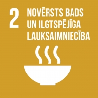 2. Izskaust badu, panākt pārtikas nodrošinājumu un uzlabotu uzturu, veicināt ilgtspējīgu lauksaimniecību 