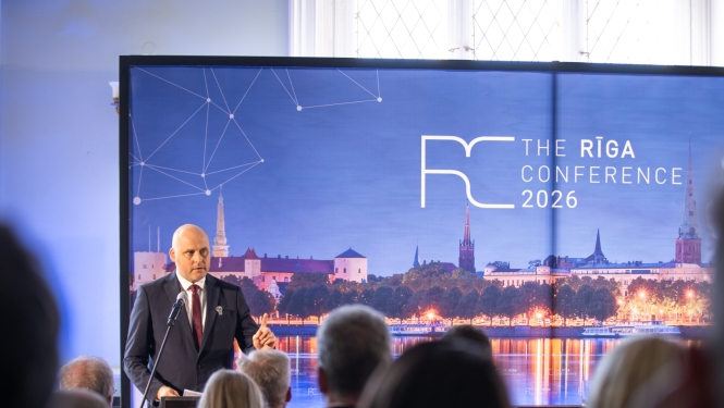 Ministru prezidents Rīgas konferences Uzņēmēju forumā