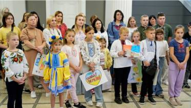 Bērni no Ukrainas