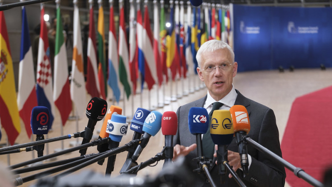 Ministru prezidents Krišjānis Kariņš Eiropadomē