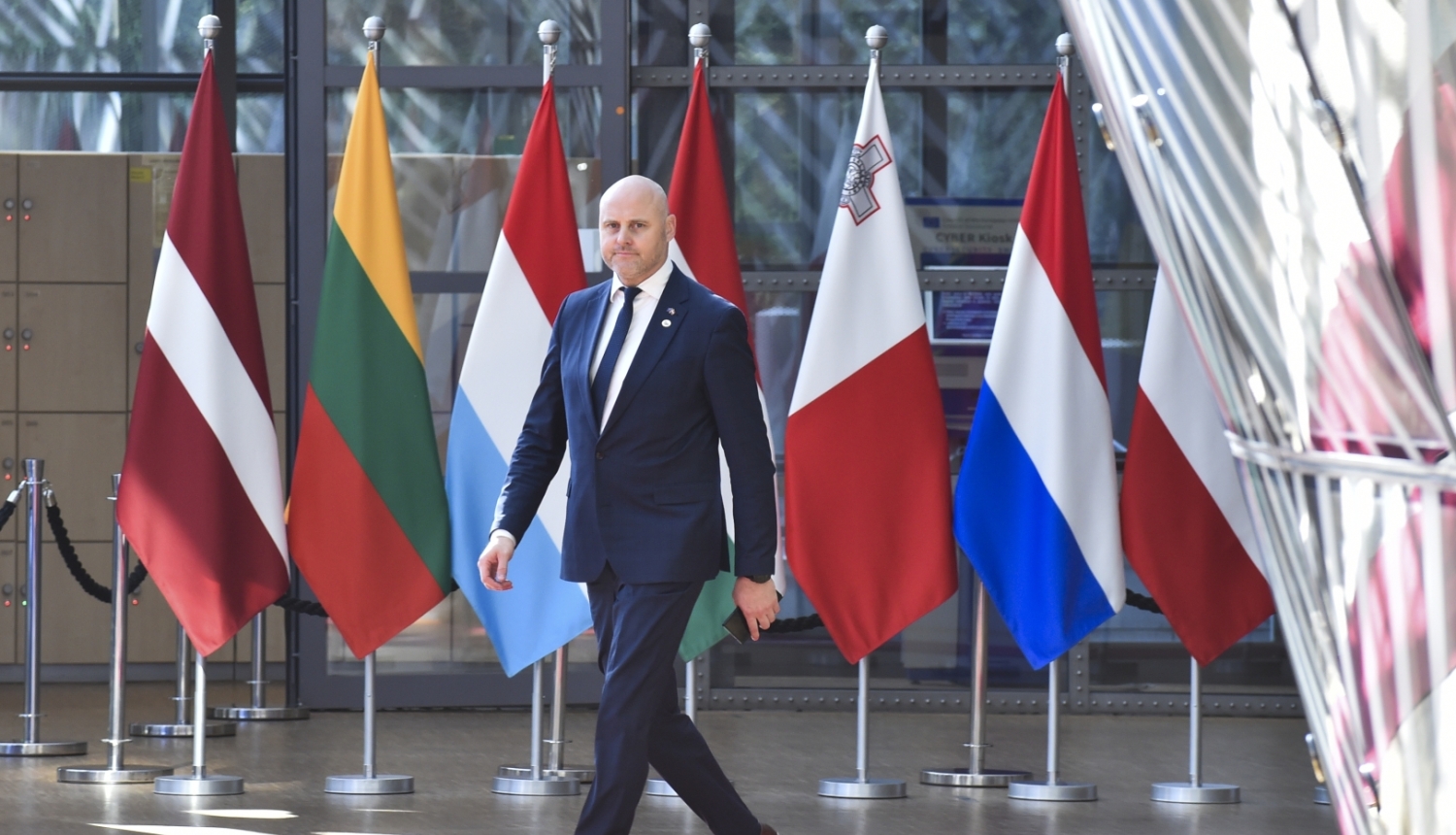 Ministru prezidents Andris Kulbergs Eiropadomē
