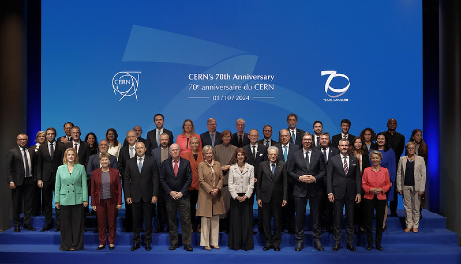 Eiropas Kodolpētījumu organizācijas (CERN) 70. gadu jubilejas atklāšanas pasākums 