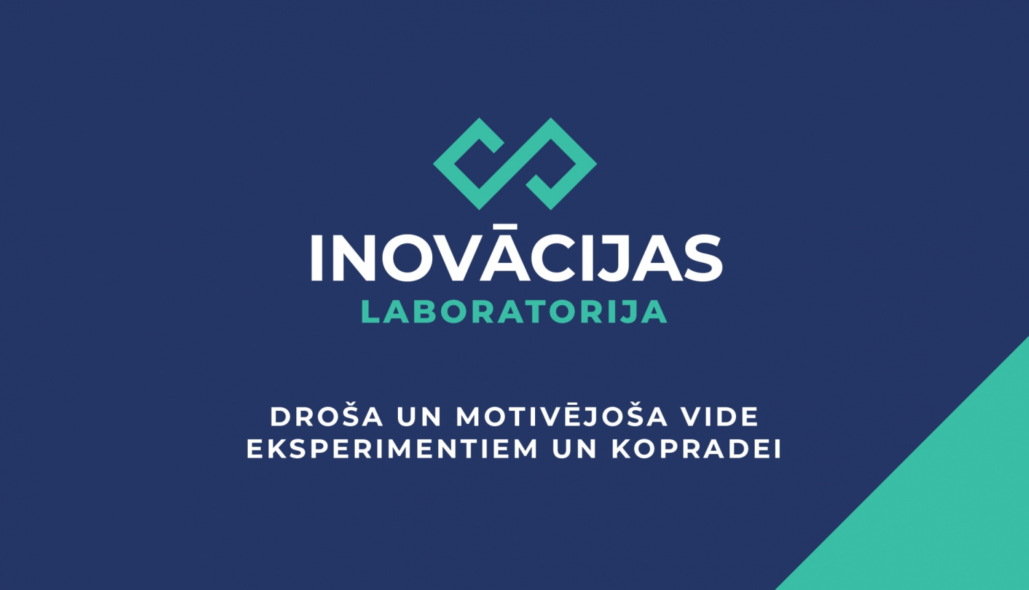 Uzraksts "Inovācijas laboratorija"