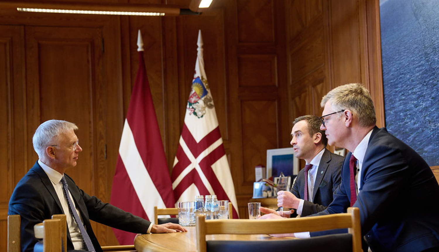 Tikšanās ar Rīgas mēru Mārtiņu Staķi un Rīgas vicemēru Vilni Ķirsi