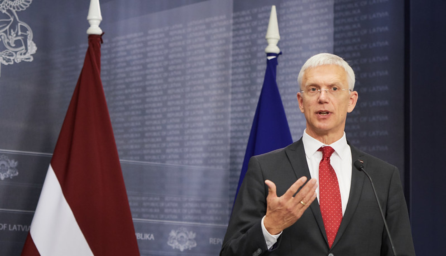 Foto: Ministru prezidents Krišjānis Kariņš