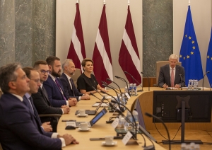 Foto: Latvijas valdības un Ārvalstu investoru padomes Latvijā (FICIL) augsta līmeņa sanāksme Ministru kabinetā