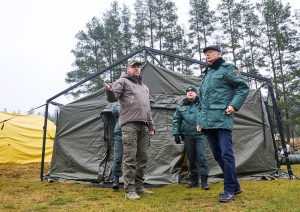 Ministru prezidents Krišjānis Kariņš apmeklē Latvijas- Baltkrievijas robežu