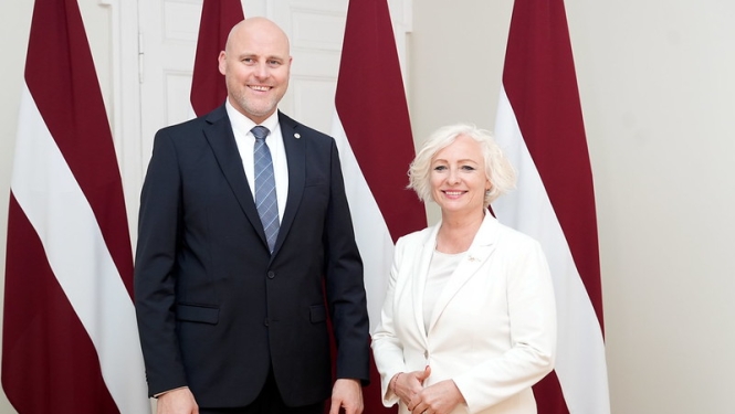 Ministru prezidenta Andra Kulberga apstiprināšana amatā