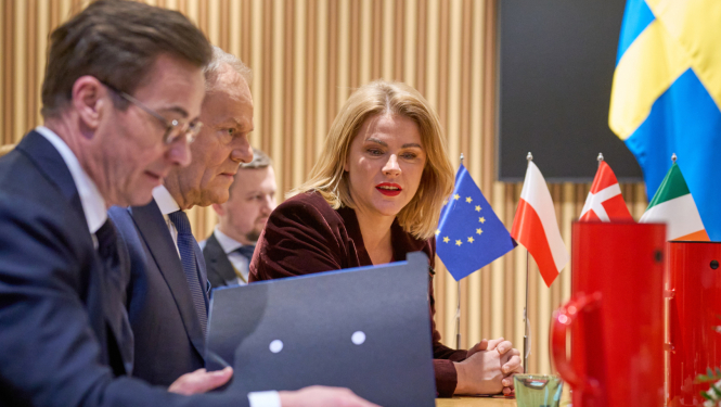Ministru prezidente Evika Siliņa piedalās neformālajā Eiropadomē