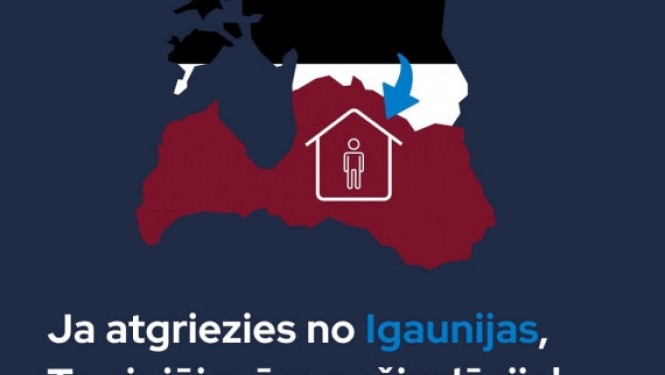 Iebraucot Latvijā no Igaunijas, būs jāievēro pašizolācija