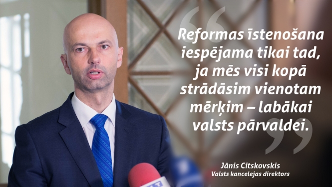 Prezentēs valsts pārvaldes reformu plāna idejas