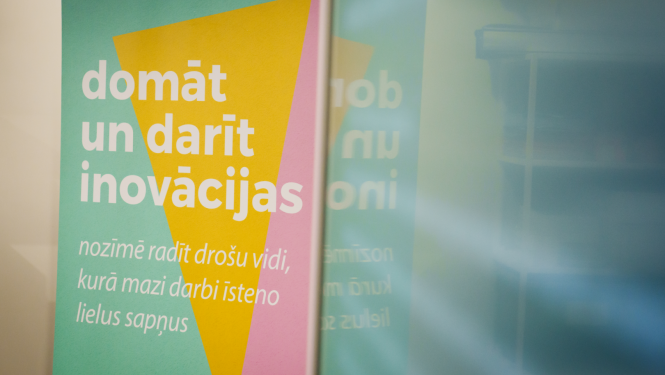 Baneris par inovācijas kapacitātes stiprināšana valsts pārvaldē 