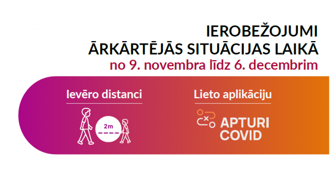 Ierobežojumi ārkārtējās situācijas laikā