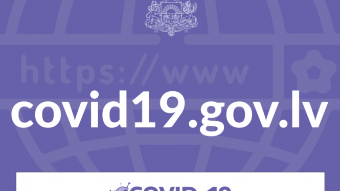 Vienotā tīmekļvietne covid19.gov.lv – viens no biežāk izmantotajiem avotiem Covid-19 aktualitāšu noskaidrošanai