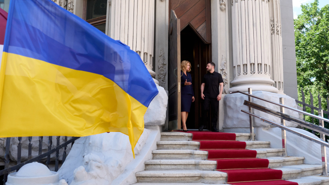 Ministru prezidente Evika Siliņa darba vizīte Ukrainā