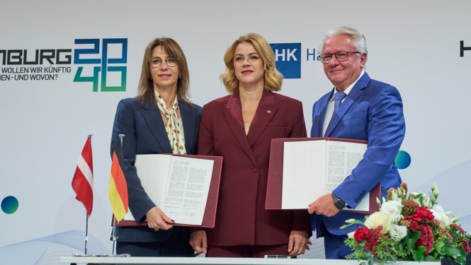 Ministru prezidente Evika Siliņa piedalās saprašanās memoranda parakstīšanā ar Rheinmetall