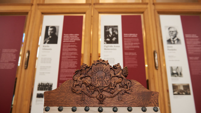 Atzīmē Latvijas valdības pirmās protokolētās sēdes simto gadadienu
