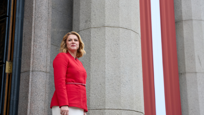 Ministru prezidente Evika Siliņa