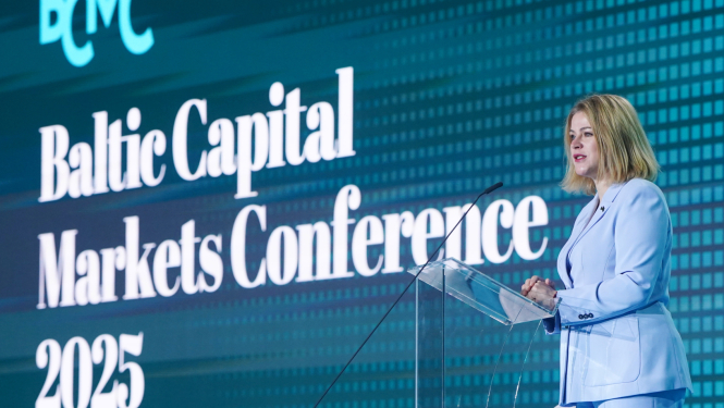 Ministru prezidente Evika Siliņa atklāj Baltijas kapitāla tirgus konferenci 2025