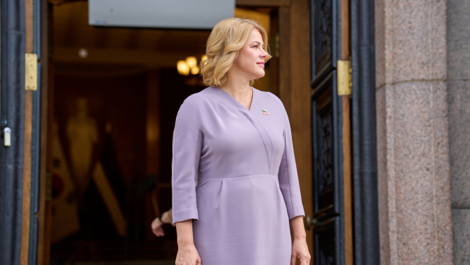 Ministru prezidente Evika Siliņa
