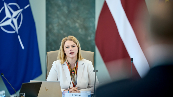Ministru prezidente Evika Siliņa