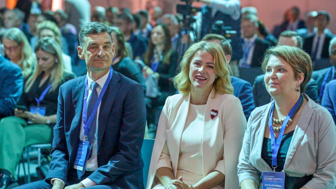 Ministru prezidente Evika Siliņa piedalās Ārvalstu investoru padomes Latvijā (FICIL) pētījuma par investīciju vidi Latvijā jeb “Sentiment Index” prezentācijā