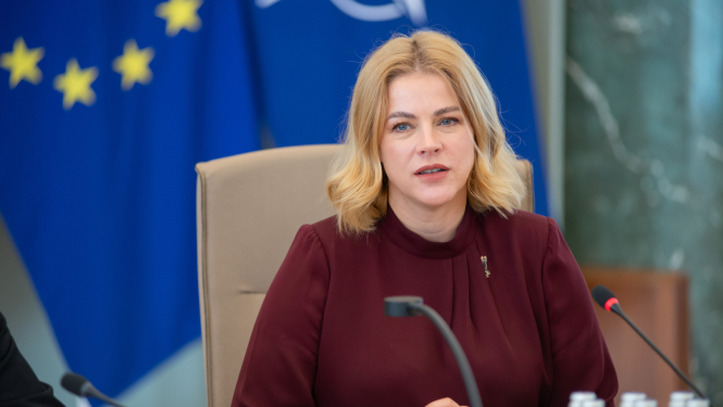 Ministru prezidente Evika Siliņa