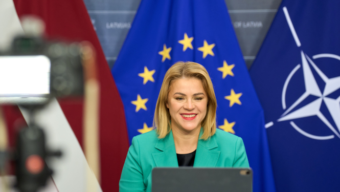 Ministru prezidente Evika Siliņa