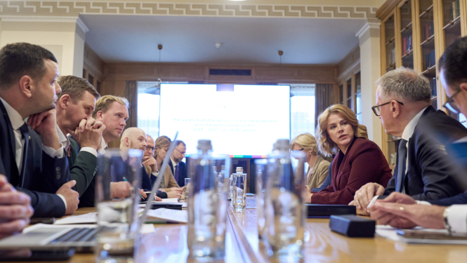 Ministru prezidente Evika Siliņa vada Sadarbības sanāksmi