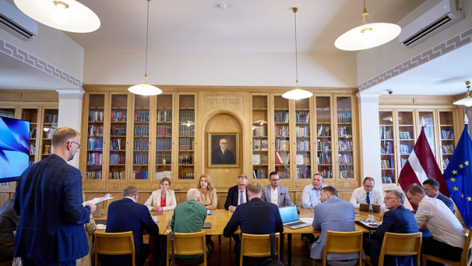 Sadarbības Sanaksme, ko vada Evika Siliņa