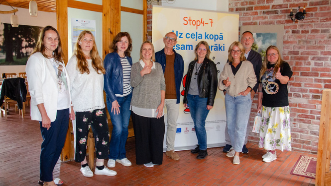 Programmas Stop 4-7 Vasaras skolas dalībnieki