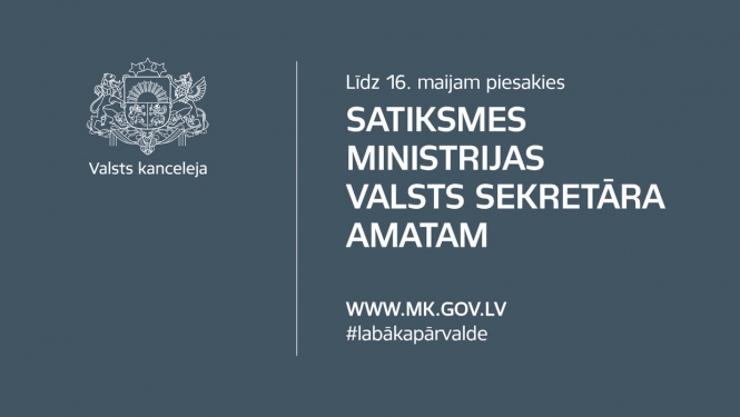 Atklātā konkursā tiks meklēts jaunais Satiksmes ministrijas valsts sekretārs