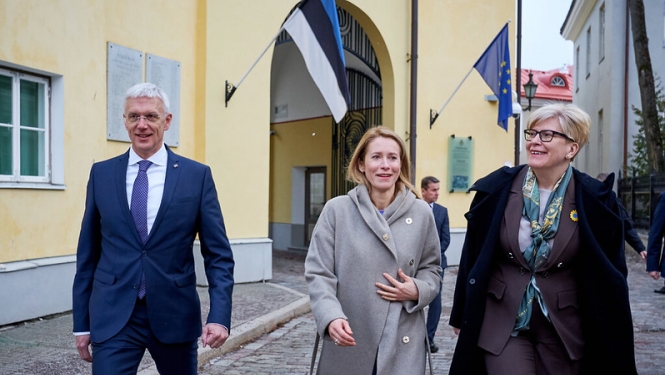 Baltijas valstu premjerministri Tallinā
