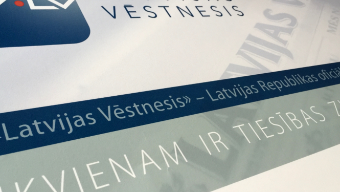 Valdība atbalsta VSIA "Latvijas Vēstnesis" ilgtermiņa darbības nepieciešamību