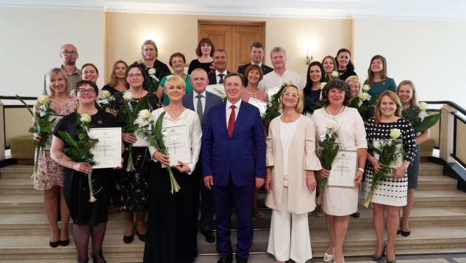 Ministru prezidents: šovasar bija skaistākie Dziesmu un deju svētki