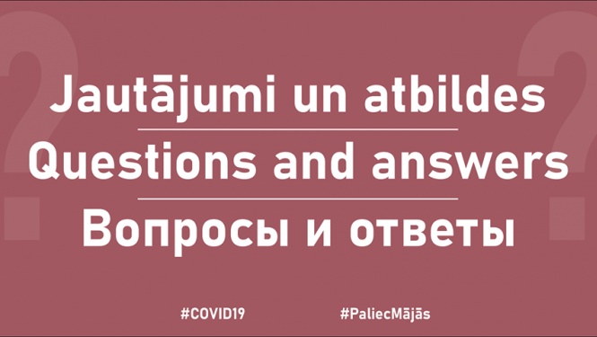 Covid-19: jautājumi un atbildes