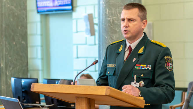 Valsts robežsardzes priekšnieka amatā ieceļ ģenerāli Gunti Pujātu