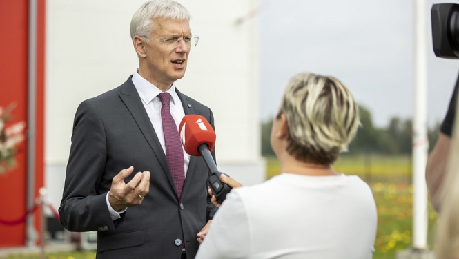 Foto: Ministru prezidents Krišjānis Kariņš