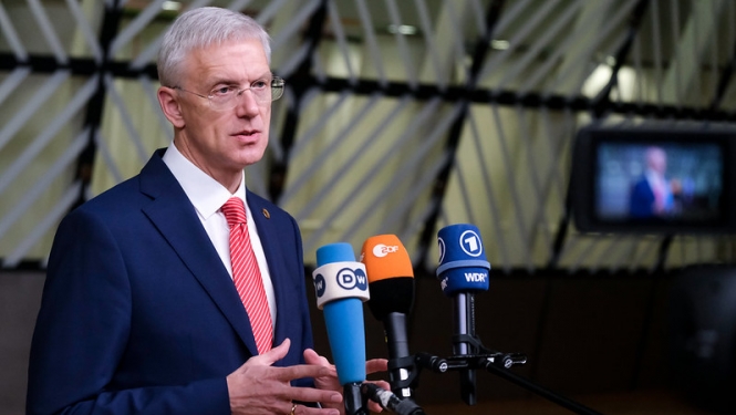 Foto: Ministru prezidents Krišjānis Kariņš