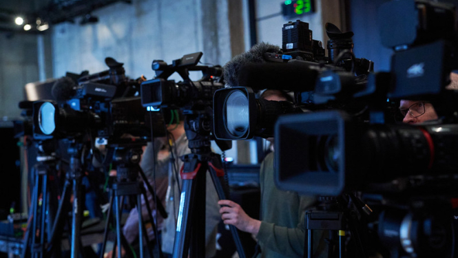 Mediju TV kameras