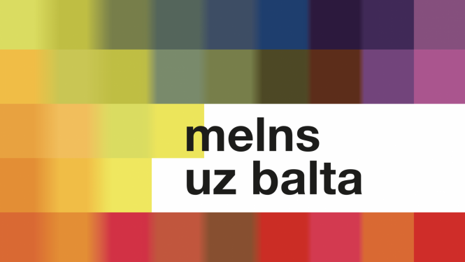 Melns uz balta