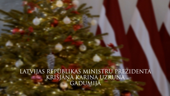 Ministru prezidenta Krišjāņa Kariņa uzruna gadumijā