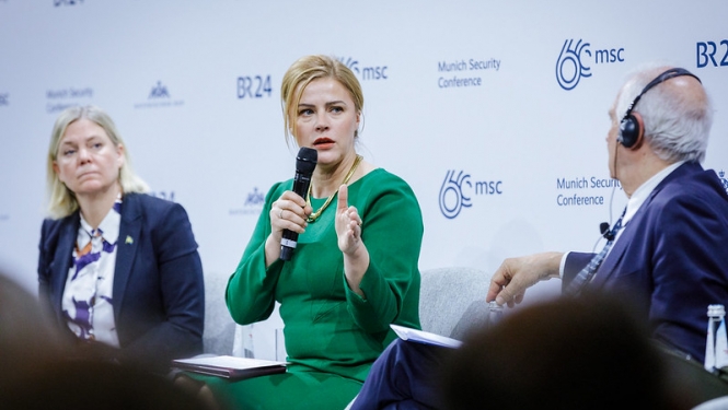 Ministru prezidente Evika Siliņa piedalās Minhenes Drošības konferencē