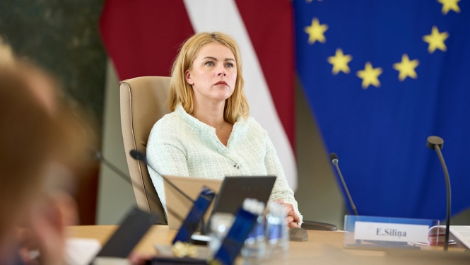 Ministru prezidente Evika Siliņa