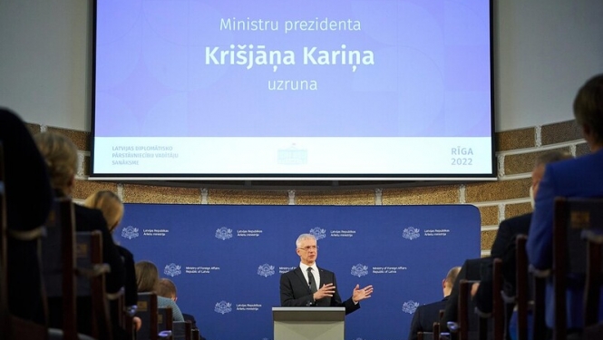 Foto: Ministru prezidents Krišjānis Kariņš