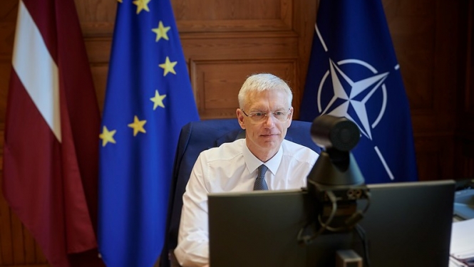 Foto: Ministru prezidents Krišjānis Kariņš