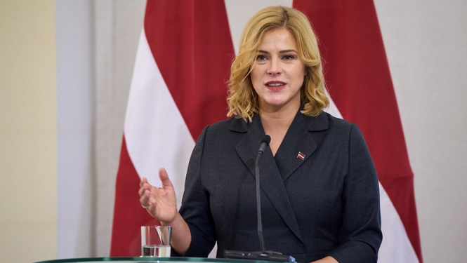 Ministru prezidente Evika Siliņa